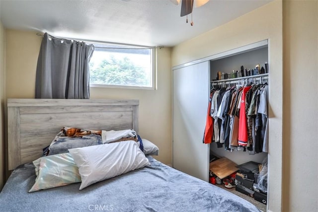 26737 Cypress St, Highland, CA 92346 - bedroom featuring a closet and a ceiling fan