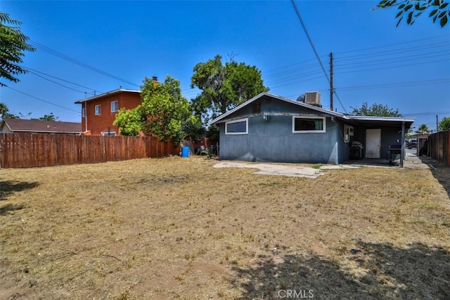 26737 Cypress St, Highland, CA 92346 - view of yard with central AC unit