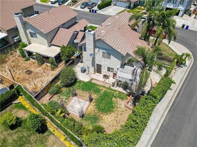 13519 Fremont St, Fontana, CA 92336 - aerial view of property and surrounding area with nearby suburban area