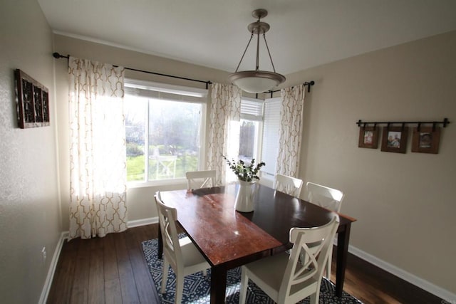 1917 Tecate, Escondido, CA 92029 - dining space featuring dark wood-type flooring