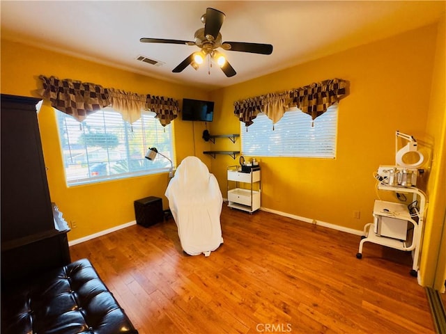 14542 Los Robles Ave, Hacienda Heights, CA 91745 - bedroom featuring wood finished floors and ceiling fan