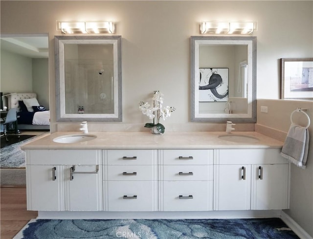 2637 Via Olivera, Palos Verdes Estates, CA 90274 - full bath featuring double vanity and a shower