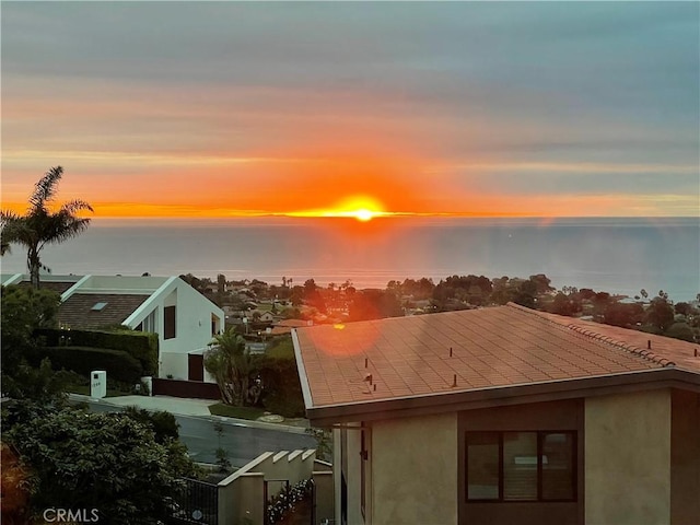 2637 Via Olivera, Palos Verdes Estates, CA 90274 - aerial view at dusk of a water view