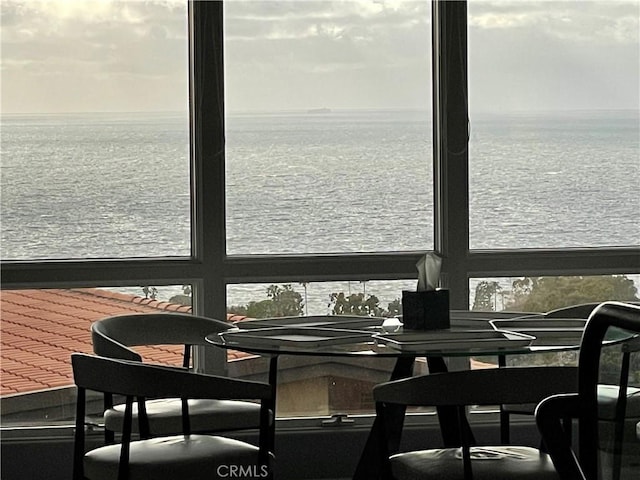 2637 Via Olivera, Palos Verdes Estates, CA 90274 - dining room with a water view