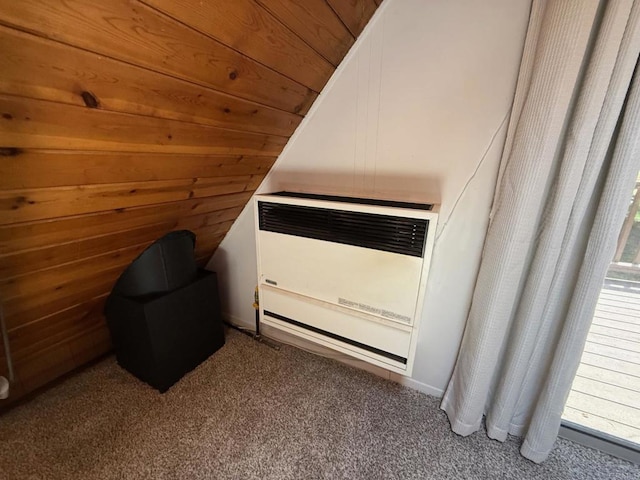 21803 Crestline Rd, Palomar Mountain, CA 92060 - detailed view of carpet floors and heating unit