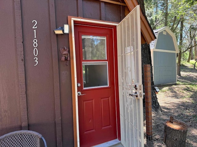 21803 Crestline Rd, Palomar Mountain, CA 92060 - doorway to property