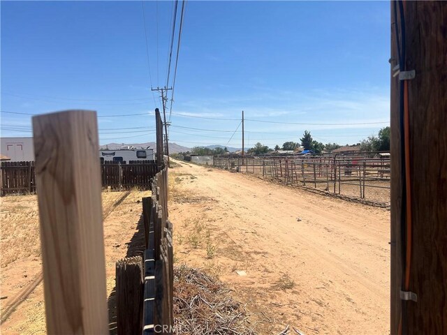 14726 Osage Rd, Apple Valley, CA 92307 - view of road with a rural view