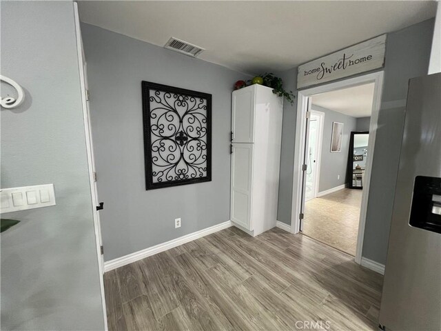 14726 Osage Rd, Apple Valley, CA 92307 - interior space featuring light wood-type flooring and baseboards