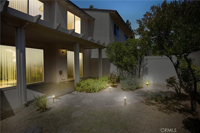 806 E Laurel Oak Dr, Azusa, CA 91702 - view of home's exterior featuring a patio area, stucco siding, and a tile roof
