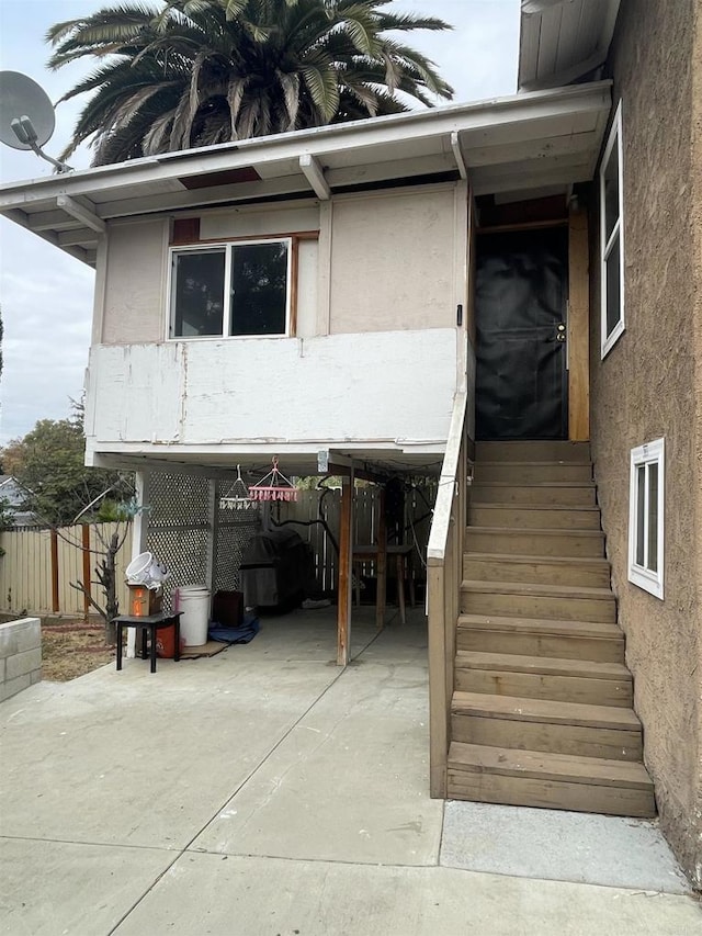 425 N Westlake Ave, Los Angeles, CA 90026 - exterior space featuring stucco siding and stairs
