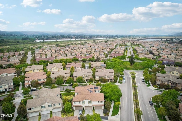 3224 Lisbon Ln, Oxnard, CA 93036 - aerial view of property's location with nearby suburban area and a water and mountain view