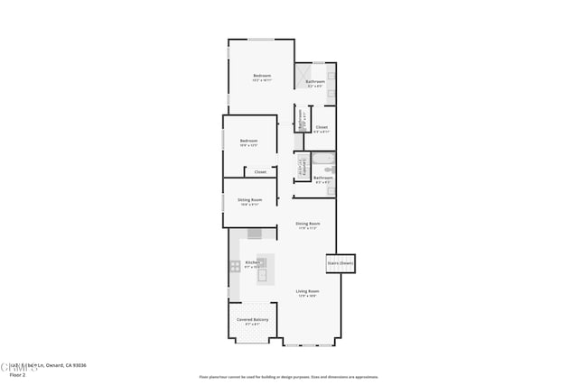 3224 Lisbon Ln, Oxnard, CA 93036 - room layout