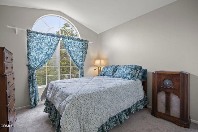 1323 Lost Point Ln, Oxnard, CA 93030 - bedroom featuring vaulted ceiling and carpet flooring