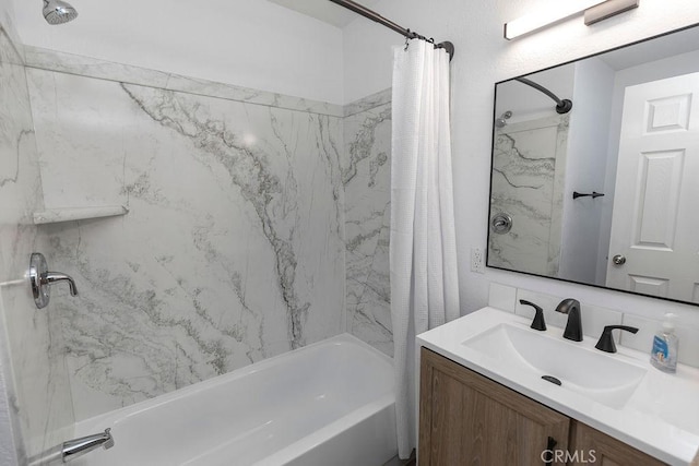 3760 Fielding Cir, Sacramento, CA 95826 - full bathroom with shower / bath combination with curtain and vanity