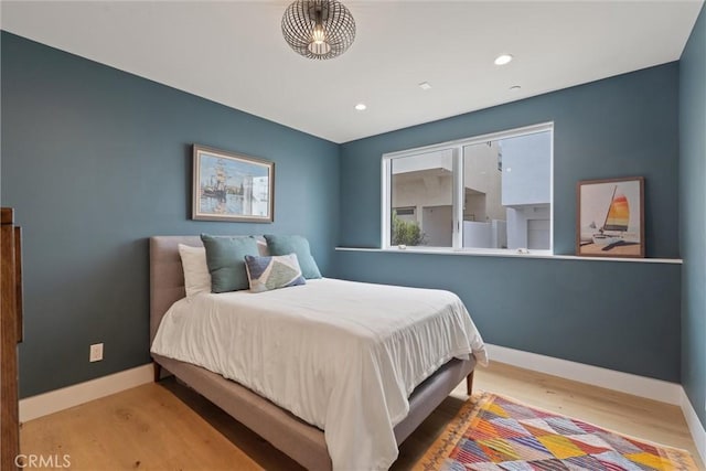 222 2nd St, Hermosa Beach, CA 90254 - bedroom featuring wood finished floors and recessed lighting