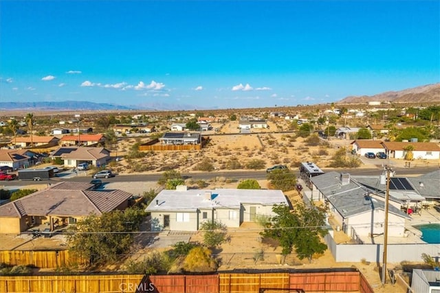 6646 Quail Spring Ave Unit 29, Palms, CA 92277 - aerial perspective of suburban area featuring mountains