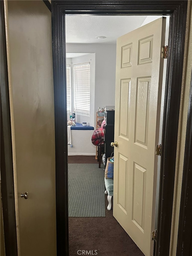 829 Foxworth Ave, La Puente, CA 91744 - corridor with carpet flooring and baseboards