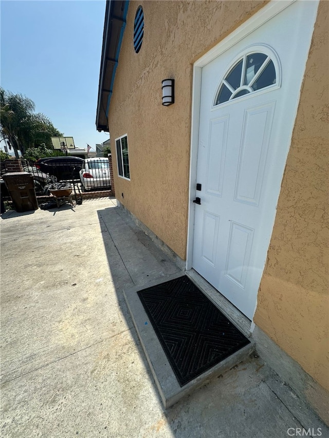 829 Foxworth Ave, La Puente, CA 91744 - doorway to property with stucco siding