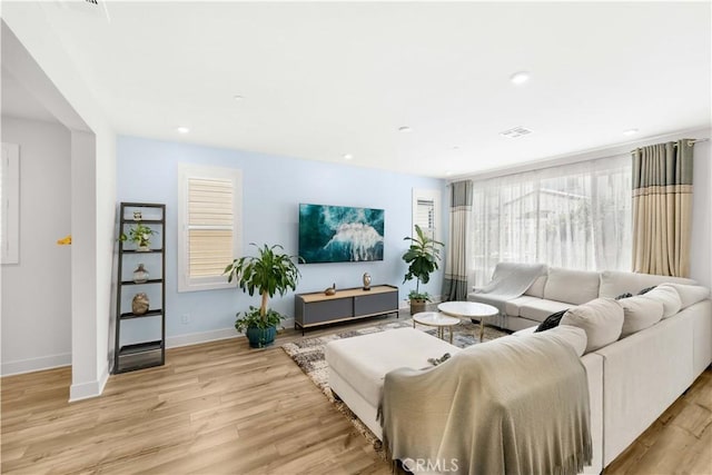 16526 Trailblazer Ave, Chino, CA 91708 - living room with light wood-style floors and recessed lighting