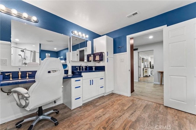 433 E Mason St, Azusa, CA 91702 - office space with light wood-style floors and recessed lighting
