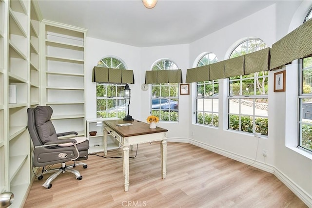 1089 Village Dr, Chino Hills, CA 91709 - office with wood finished floors, healthy amount of natural light, and baseboards