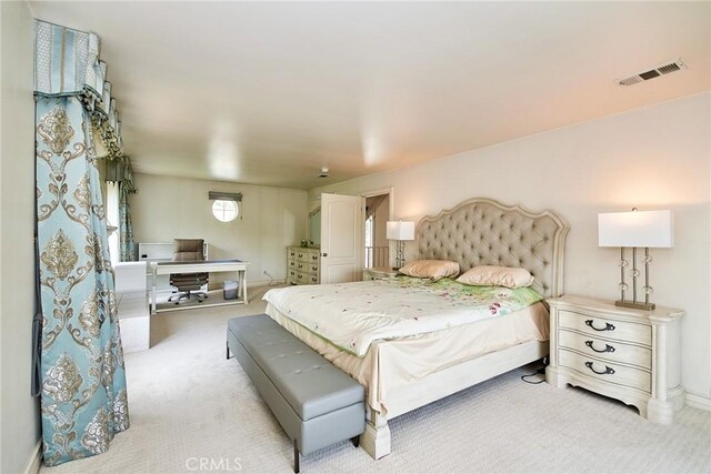 1089 Village Dr, Chino Hills, CA 91709 - bedroom featuring light colored carpet and an office area