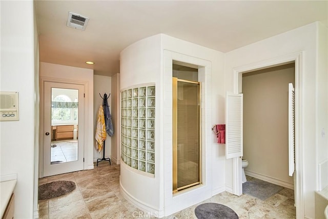 1089 Village Dr, Chino Hills, CA 91709 - bathroom with a stall shower, toilet, and vanity