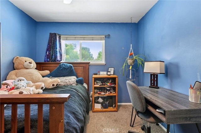 10161 Larwin Ave Unit 3, Chatsworth, CA 91311 - bedroom featuring carpet flooring, a desk, and baseboards