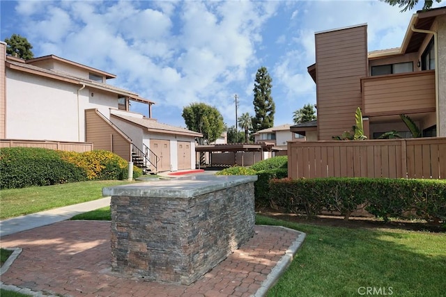 1313 Massachusetts Ave Unit 206, Riverside, CA 92507 - view of yard featuring stairway