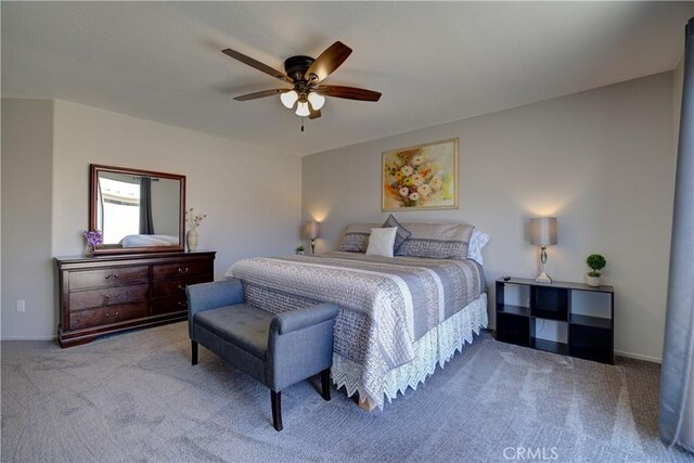 47734 Mirage Way, Indio, CA 92201 - bedroom with carpet flooring and ceiling fan