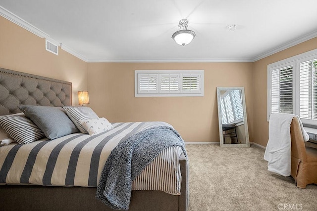 1609 Via Montemar, Palos Verdes Estates, CA 90274 - carpeted bedroom featuring ornamental molding