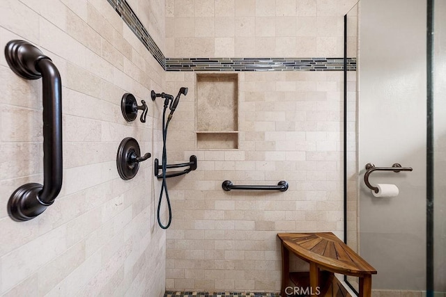 1609 Via Montemar, Palos Verdes Estates, CA 90274 - bathroom featuring a tile shower