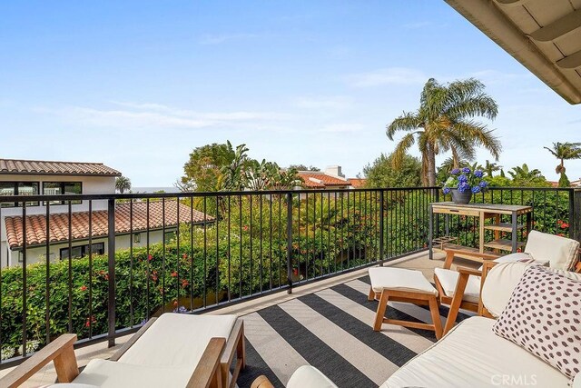 1609 Via Montemar, Palos Verdes Estates, CA 90274 - balcony featuring an outdoor living space