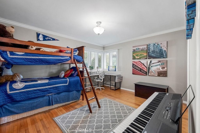 1609 Via Montemar, Palos Verdes Estates, CA 90274 - bedroom featuring crown molding and wood finished floors