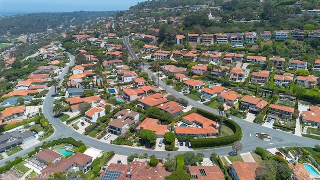 1609 Via Montemar, Palos Verdes Estates, CA 90274 - aerial view of property's location featuring nearby suburban area