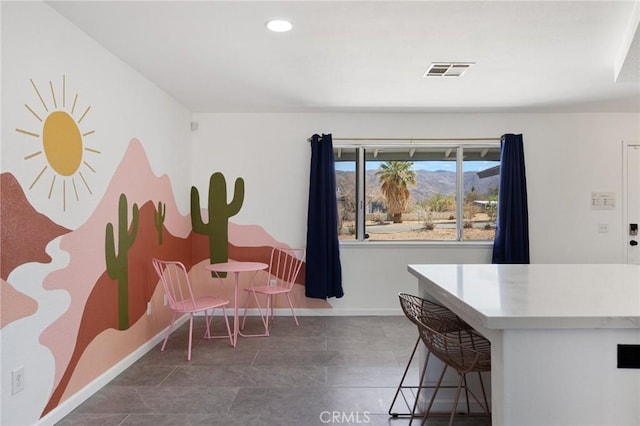 72726 Desert Trail Dr Unit 29, Palms, CA 92277 - dining room featuring baseboards and recessed lighting