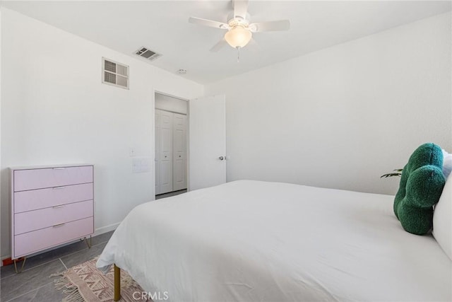 72726 Desert Trail Dr Unit 29, Palms, CA 92277 - bedroom with a ceiling fan