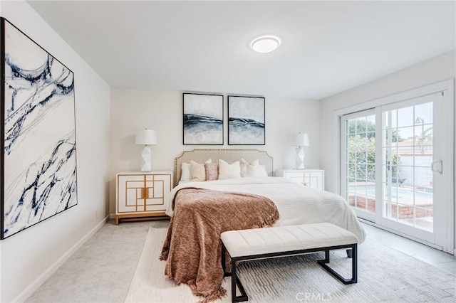 1717 Morning Sun Ave, Walnut, CA 91789 - bedroom featuring access to outside and baseboards
