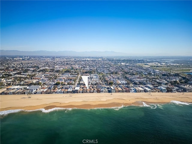 1207 Seal Way, Seal Beach, CA 90740 - aerial view of residential area featuring a water and mountain view