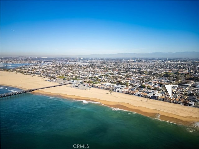 1207 Seal Way, Seal Beach, CA 90740 - bird's eye view of a water and mountain view