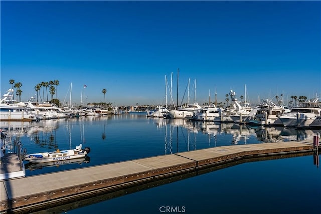 1207 Seal Way, Seal Beach, CA 90740 - dock with a water view and view of marina