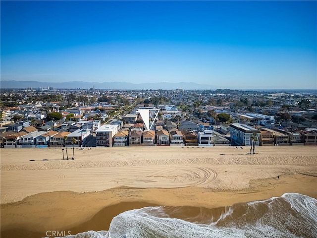 1207 Seal Way, Seal Beach, CA 90740 - aerial perspective of suburban area with a water and mountain view