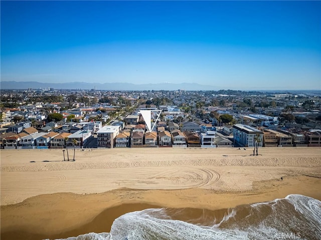 1207 Seal Way, Seal Beach, CA 90740 - aerial perspective of suburban area with a water and mountain view