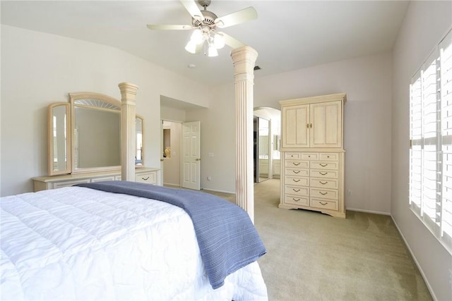 178 Grapevine Dr, Corona, CA 92882 - bedroom featuring light colored carpet, multiple windows, and baseboards