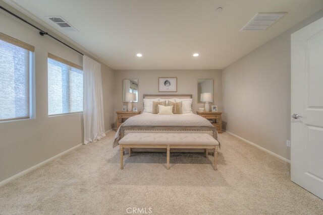 32593 Cumulus Ln, Winchester, CA 92596 - bedroom featuring light colored carpet, recessed lighting, and baseboards
