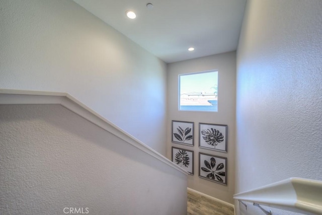 32593 Cumulus Ln, Winchester, CA 92596 - staircase with recessed lighting and baseboards