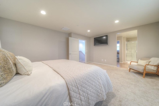 32593 Cumulus Ln, Winchester, CA 92596 - bedroom featuring light colored carpet, recessed lighting, and baseboards