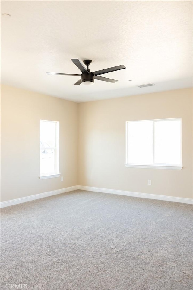 15640 Cheyenne Rd, Apple Valley, CA 92307 - empty room with ceiling fan and carpet