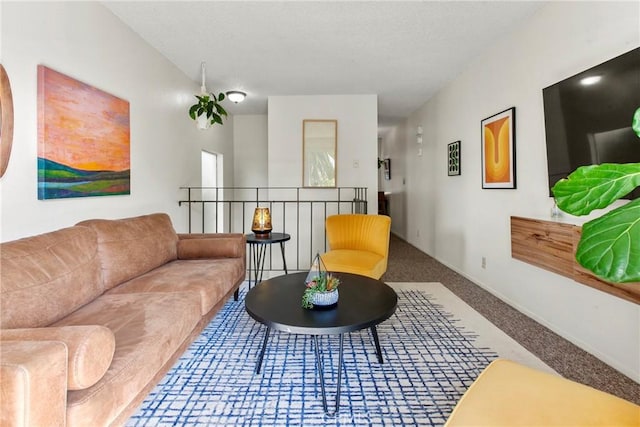 1022 Leff St, San Luis Obispo, CA 93401 - carpeted living area featuring baseboards