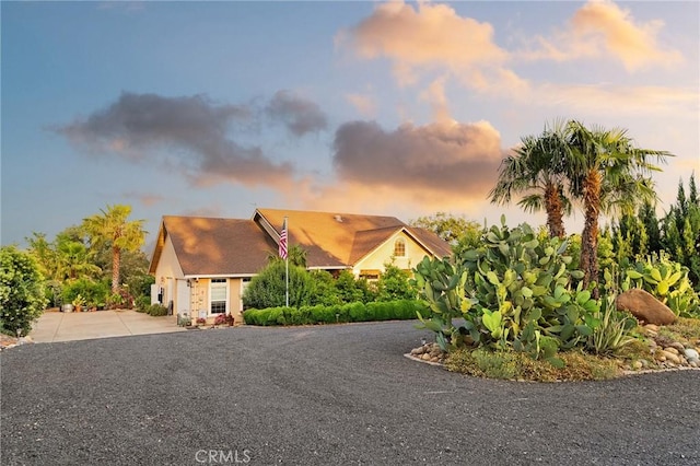 4802 Pentz Rd, Paradise, CA 95969 - view of front facade featuring driveway and stucco siding